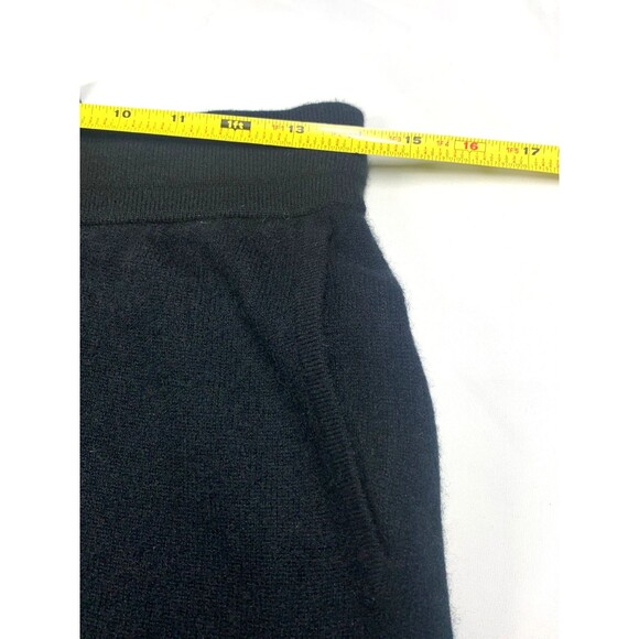 Naadam Signature Cashmere Joggers Womens S Black High Rise Pockets NWT - Picture 5 of 10